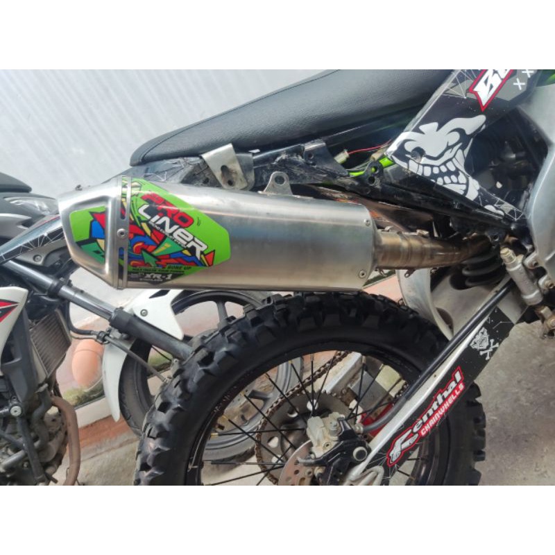 knalpot proliner xr1 bore up klx