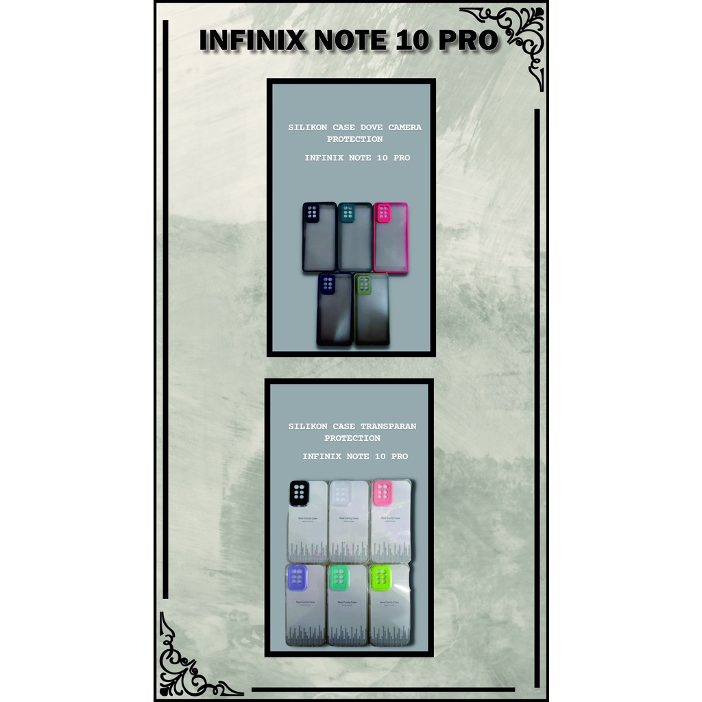 CASING SOFTCASE INFINIX NOTE 10 PRO