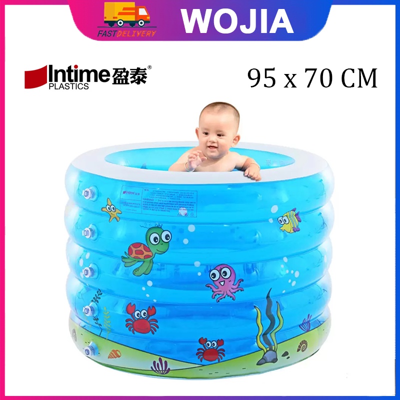 Kolam Renang Bayi Anak Bulat Intime 5 Ring / Baby Spa Swimming Pool