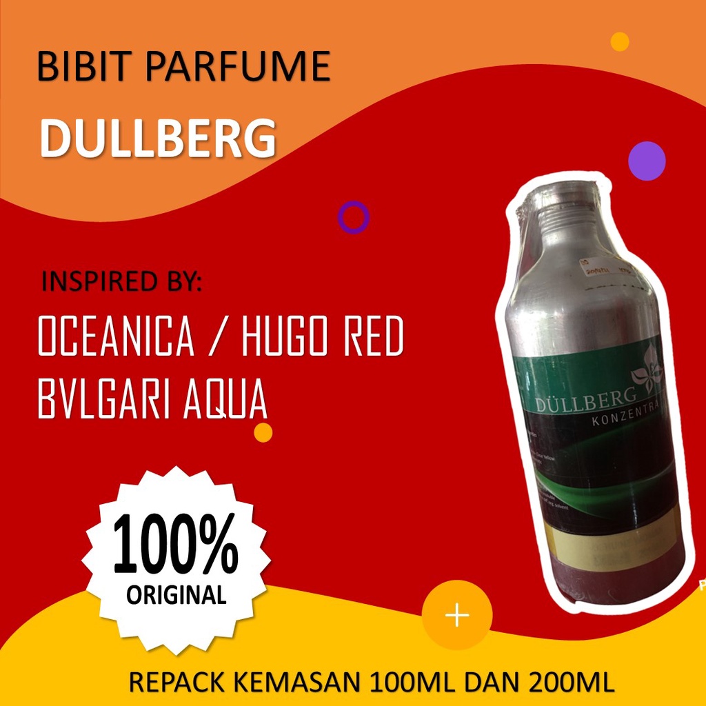 Bibit Parfum DULLBERG OCEANICA Searah dengan BVLGARI AQUA