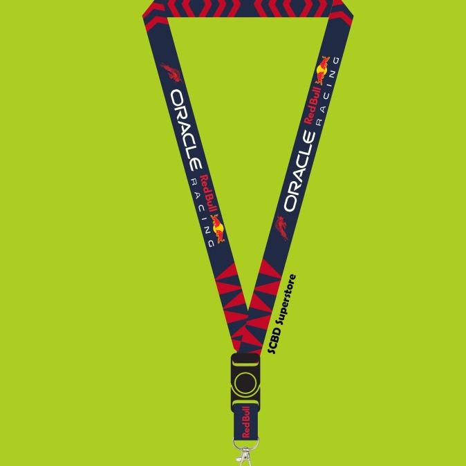 

HOT PROMO Lanyard F1 Formula 1 Red Bull Racing Max Verstappen Dua Sisi Satuan