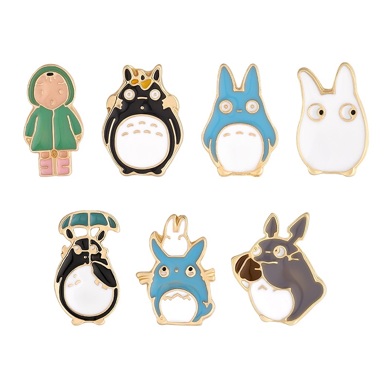 My Neighbor Totoro Gesper Tali Pesona Hias Untuk Iwatch Silikon Gelang Jam Logam Dekorasi Pesona Aksesoris Untuk Watch Band