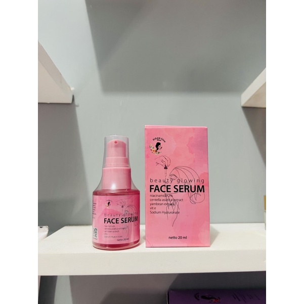 Faceserum glowing pink Riran glow