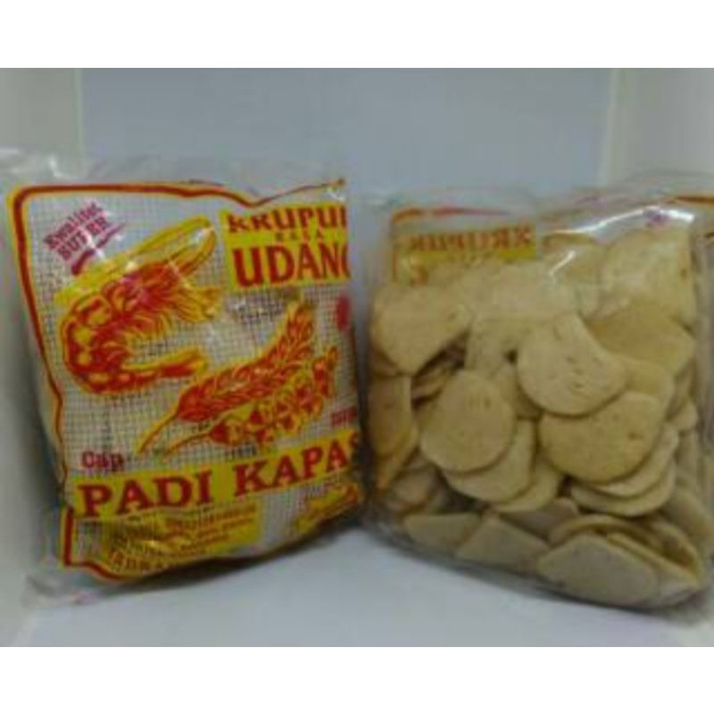 

Kerupuk Padi Kapas super udang kancing