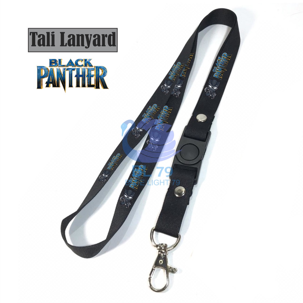 

GANTUNGAN KUNCI BLACK PANTHER / MARVEL / AVENGERS SUPER HERO TALI LANYARD GANTUNGAN LEHER ID CARD NAME TAG HP / HANDPHONE BEST SELLER COD