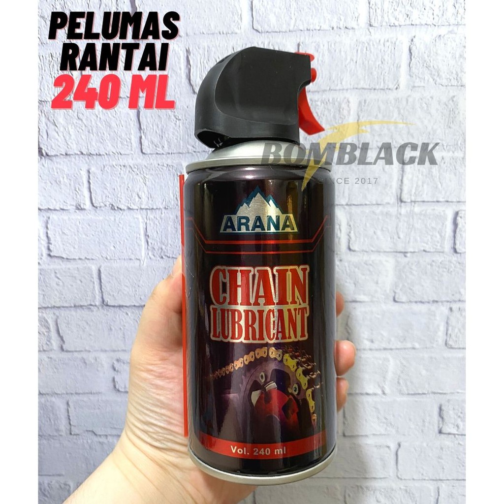 Minyak Pelumas Rantai Sepeda Oli Motor Chain Lubricant 240 ml MURAH