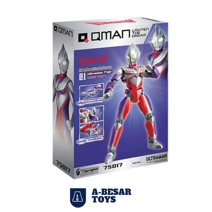 QMAN Keeppley Ultraman Tiga #01 - 75017
