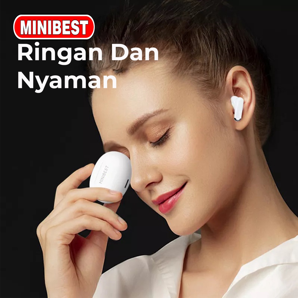 MB MINIBEST TWS Earphone Headset Bluetooth MB-Pro 14S  Stereo Headset In-Ear Extra Bass Version 5.2