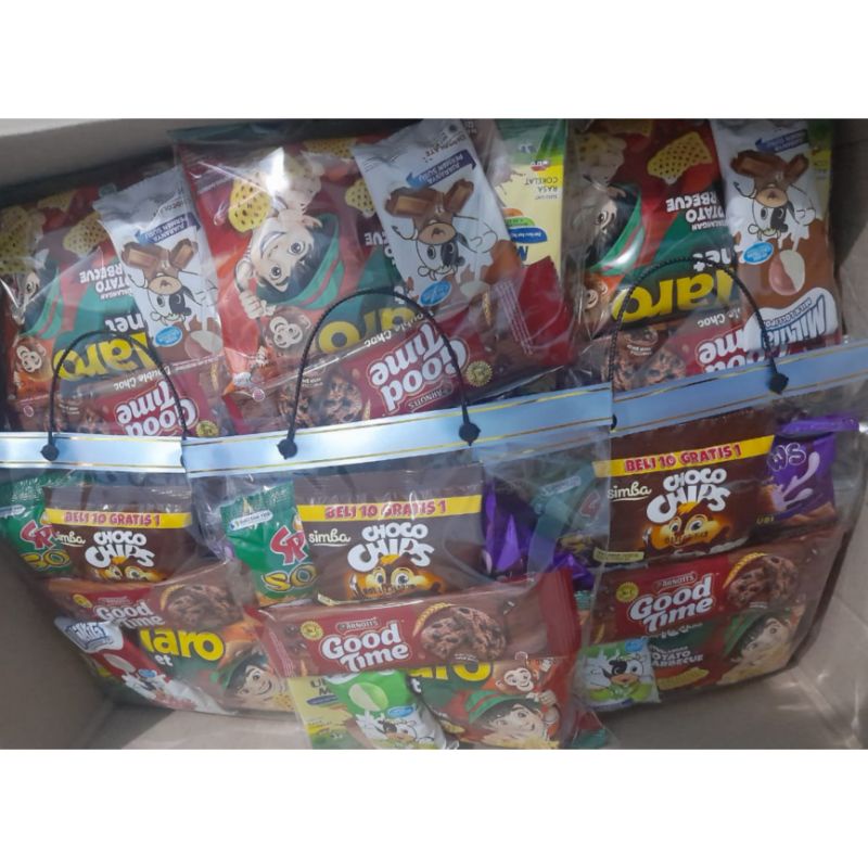 Paket Snack Ulang Tahun/Paket Snack Ultah/Paket ulang tahun/Hampers Ulta/Bingkisan Ulta