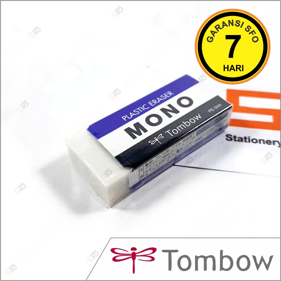 

Penghapus Mono Eraser Tombow - PE-04A - SFO Semarang Official