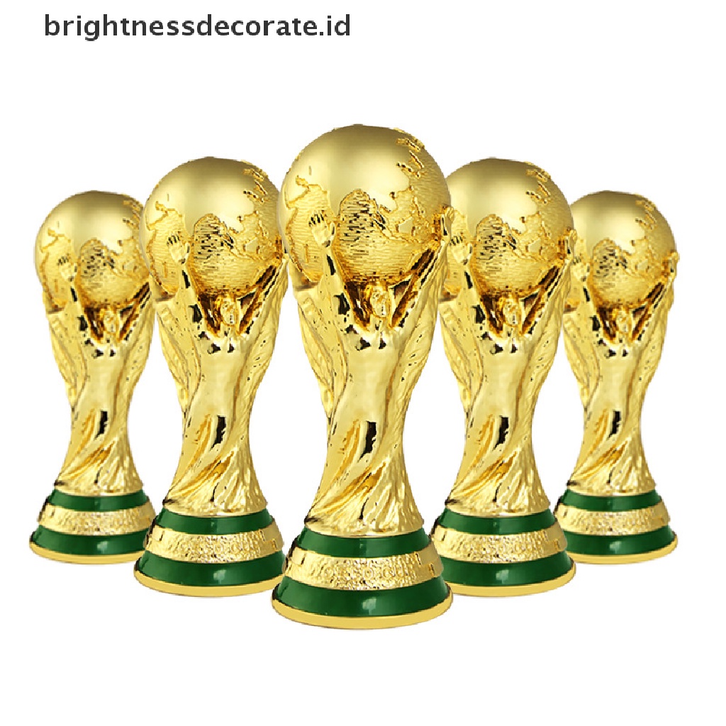 [Birth] Piala Sepak Bola Piala Dunia Replika Resin Model Piala Kipas Sepak Bola Hadiah Souvenir [ID]