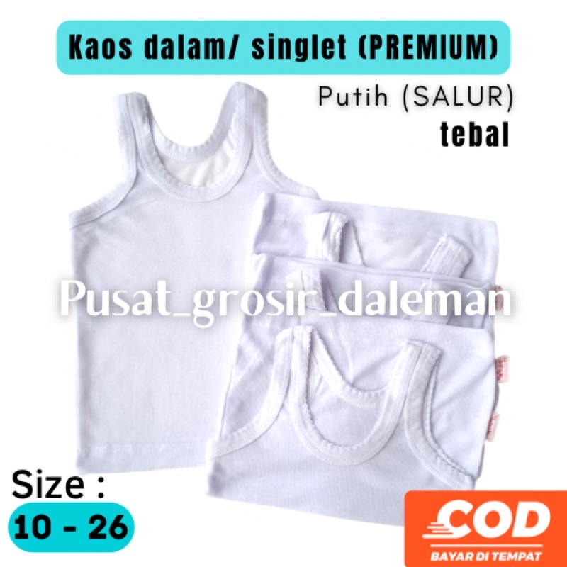 [GROSIR] MARINA Singlet kaos dalam anak / remaja / dewasa salur premium cewek / cowok