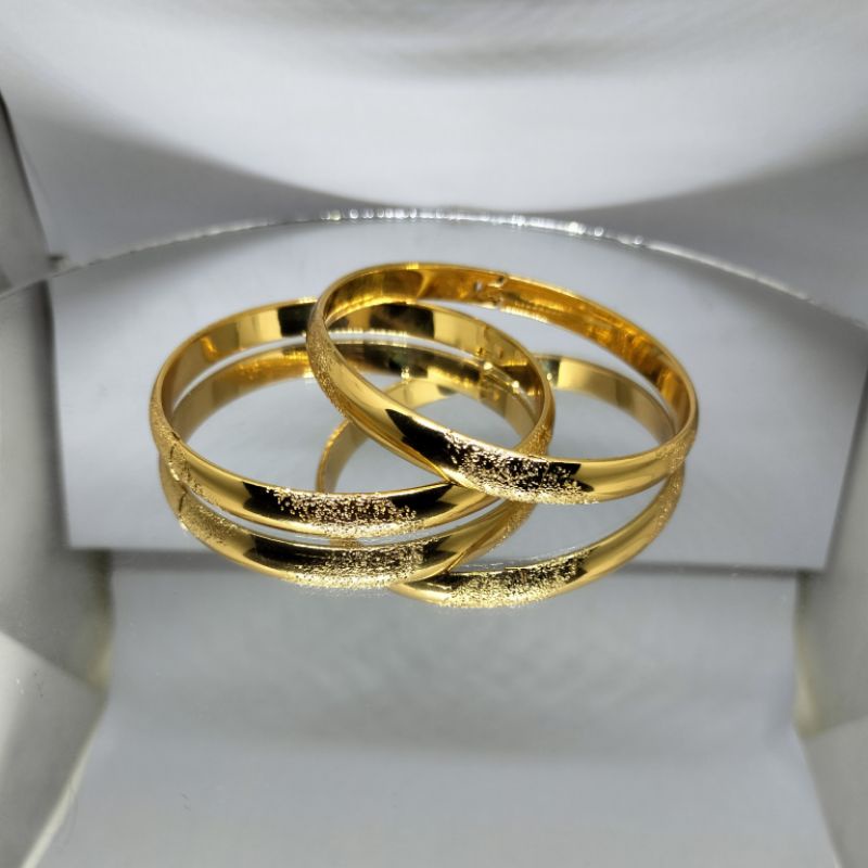 GELANG PASIR EMAS 24K PERHIASAN WANITA KEKINIAN @6