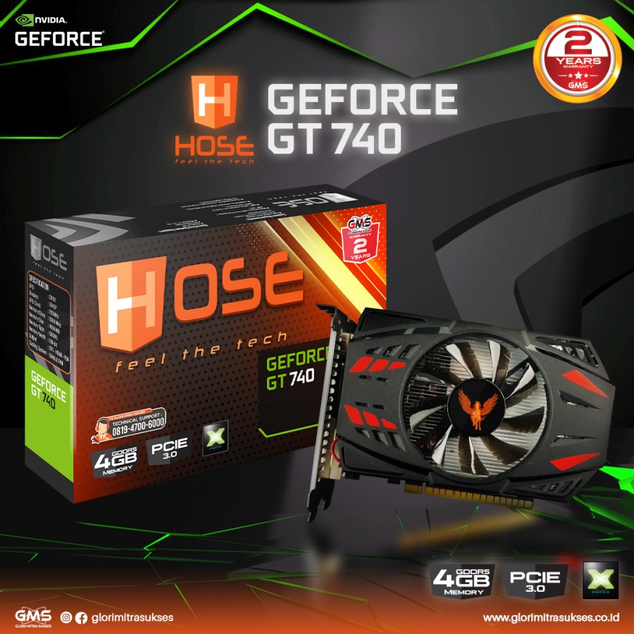 VGA Hose GeForce GT 740 4GB DDR5