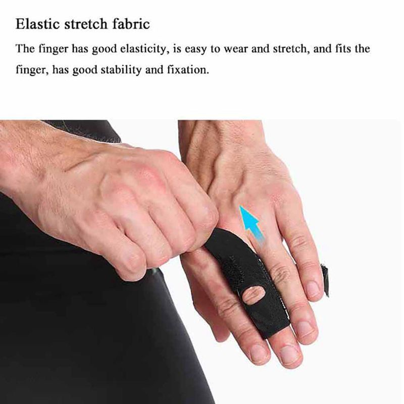 Finger Protector Band Pelindung Jari Basket Double Finger Support Pelindung Jari Tangan Olahraga Basket