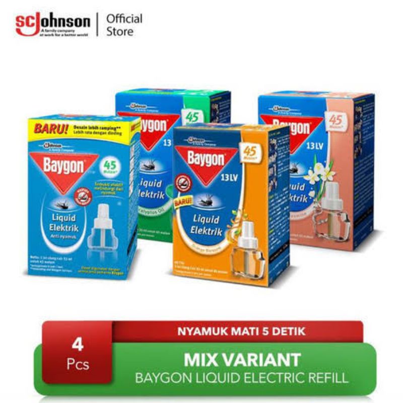BAYGON LIQUID ELEKTRIK ISI ULANG OBAT NYAMUK BAYGON ELEKTRIK