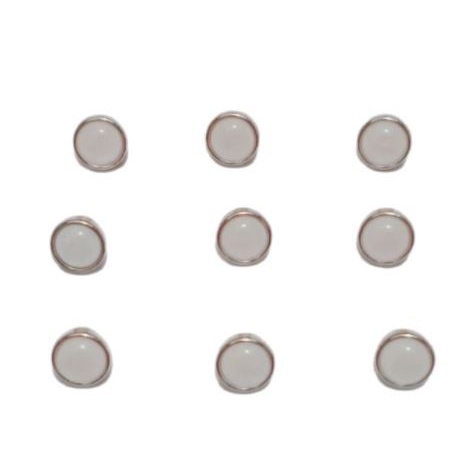 Perkakas Isi 100 Pcs Diameter 10 Mm - Kancing Baju Jamur Emas Permata Import