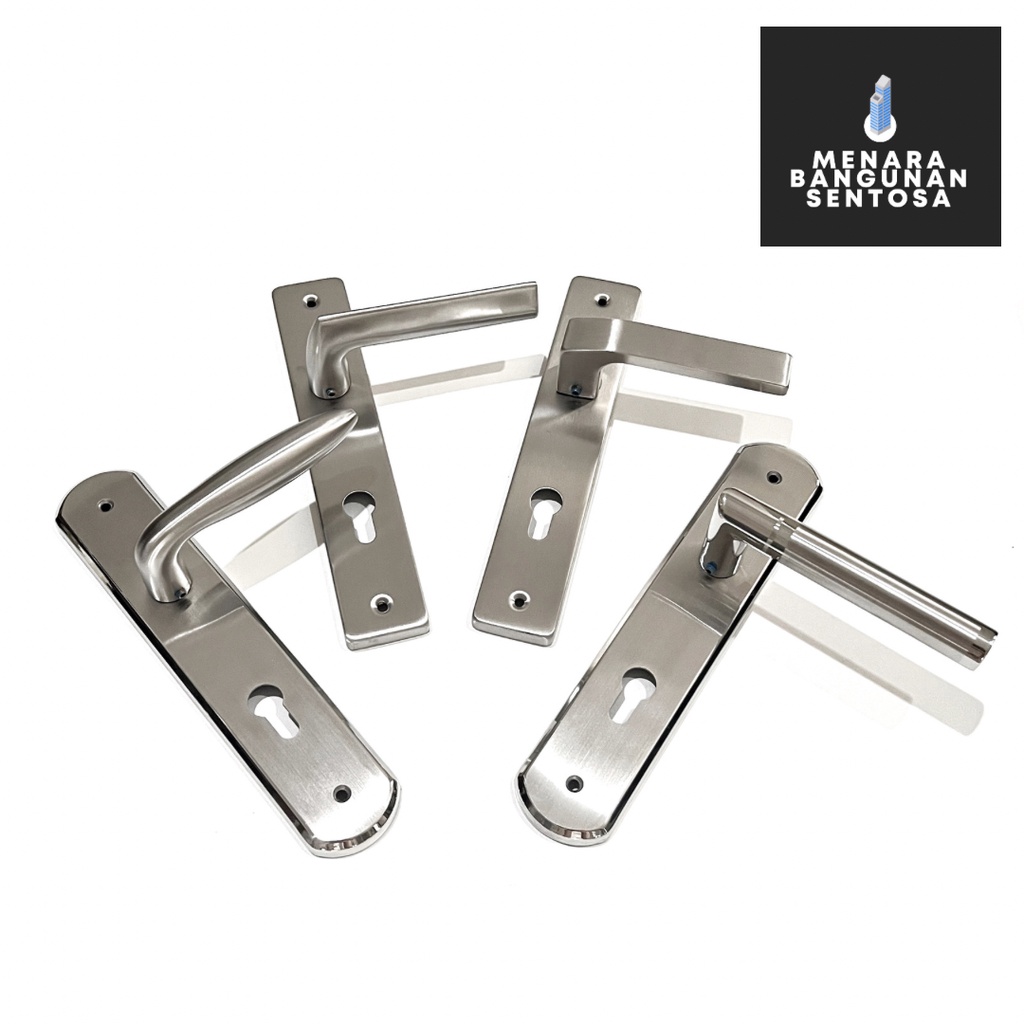 Handle Pintu SES Stainless - Kunci Pintu Tarikan Gagang Besar