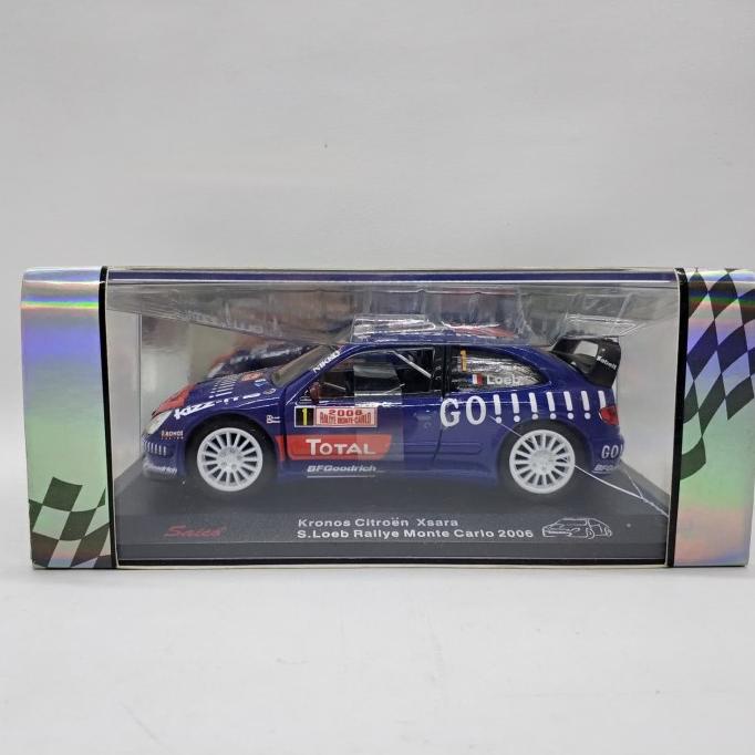 Diecast Saico Kronos Citroen Xsara S. Loeb Monte Carlo 2006 murah ---MURAH---