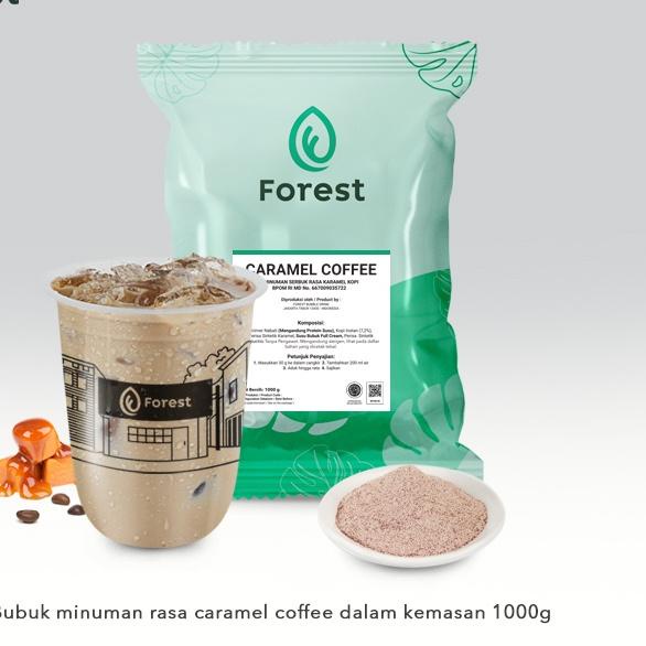 

Termurah | FG2 | Bubuk Minuman CARAMEL COFFEE Powder - FOREST Bubble Drink