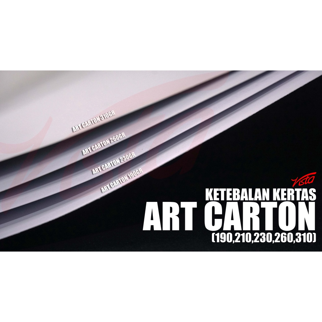 

Art carton 190gr,230gr,260gr,310gr ukuran 65 x 100cm dan 79x109cm