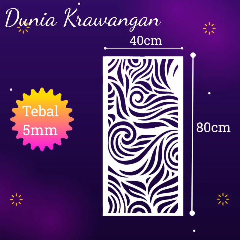 KRAWANGAN PVC FOAM BOARD / CUTTING PVC FOAM BOARD DK-74