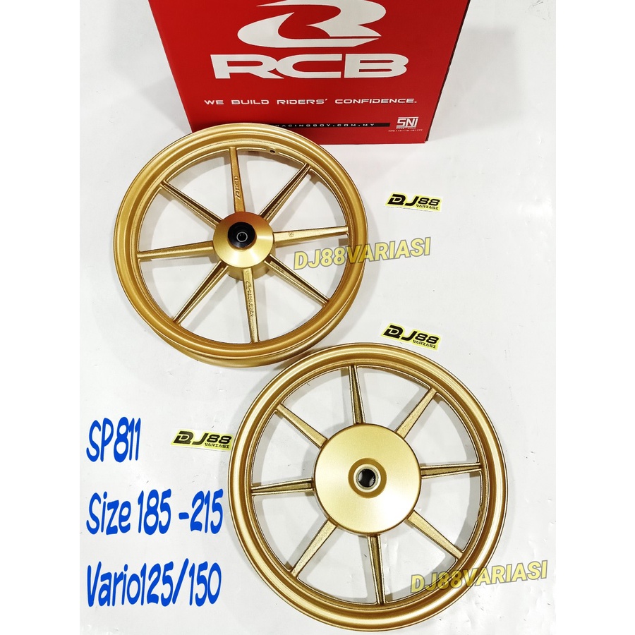 Velg RCB vario 125 vario 150 sp811 palang 8 racing boy ring 14