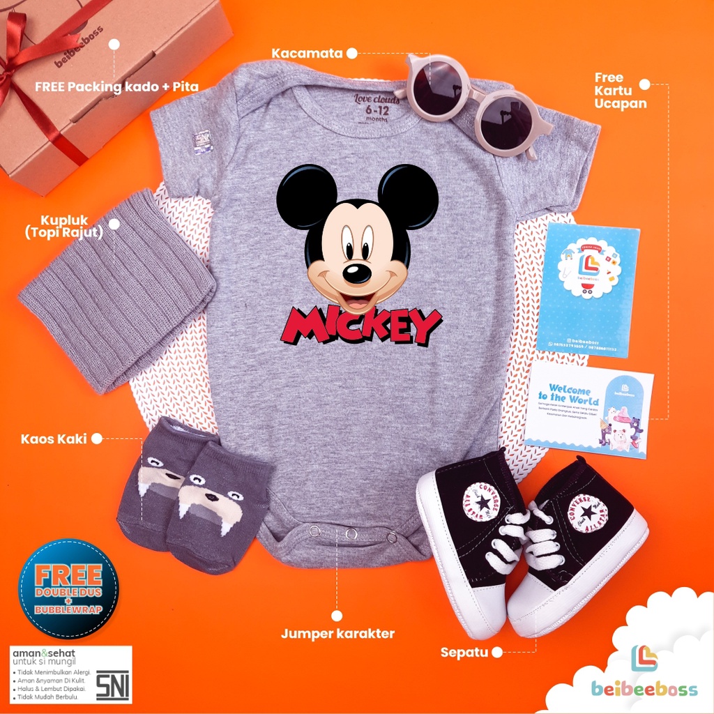 YOUR BABY SHOP HAMPERS BAYI | NEWBORN BABY GIFT SET UNISEX| KADO LAHIRAN BAYI