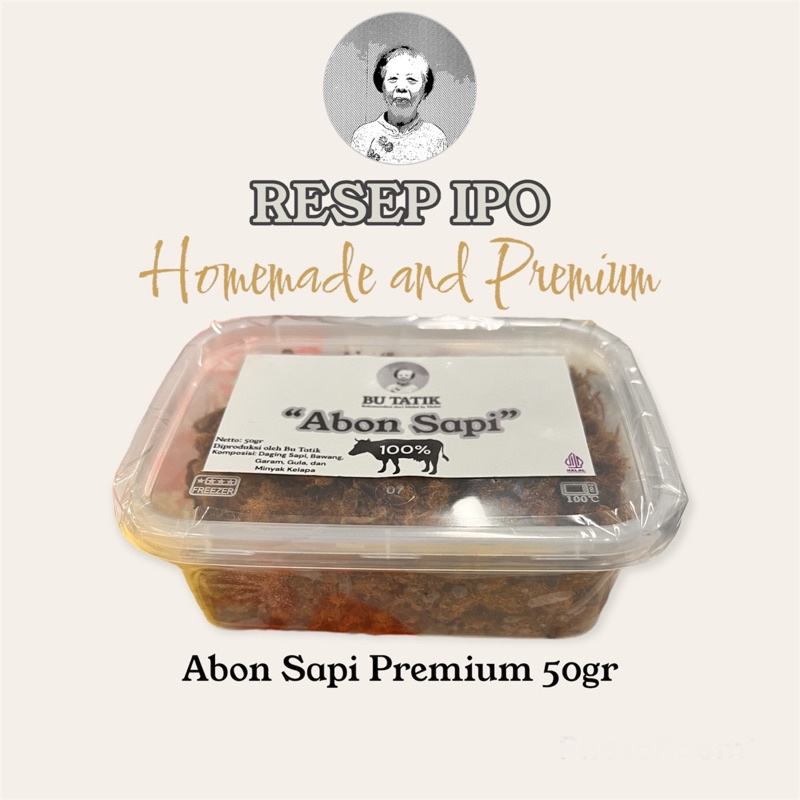 

Bu Tatik Abon Sapi Premium 50gr