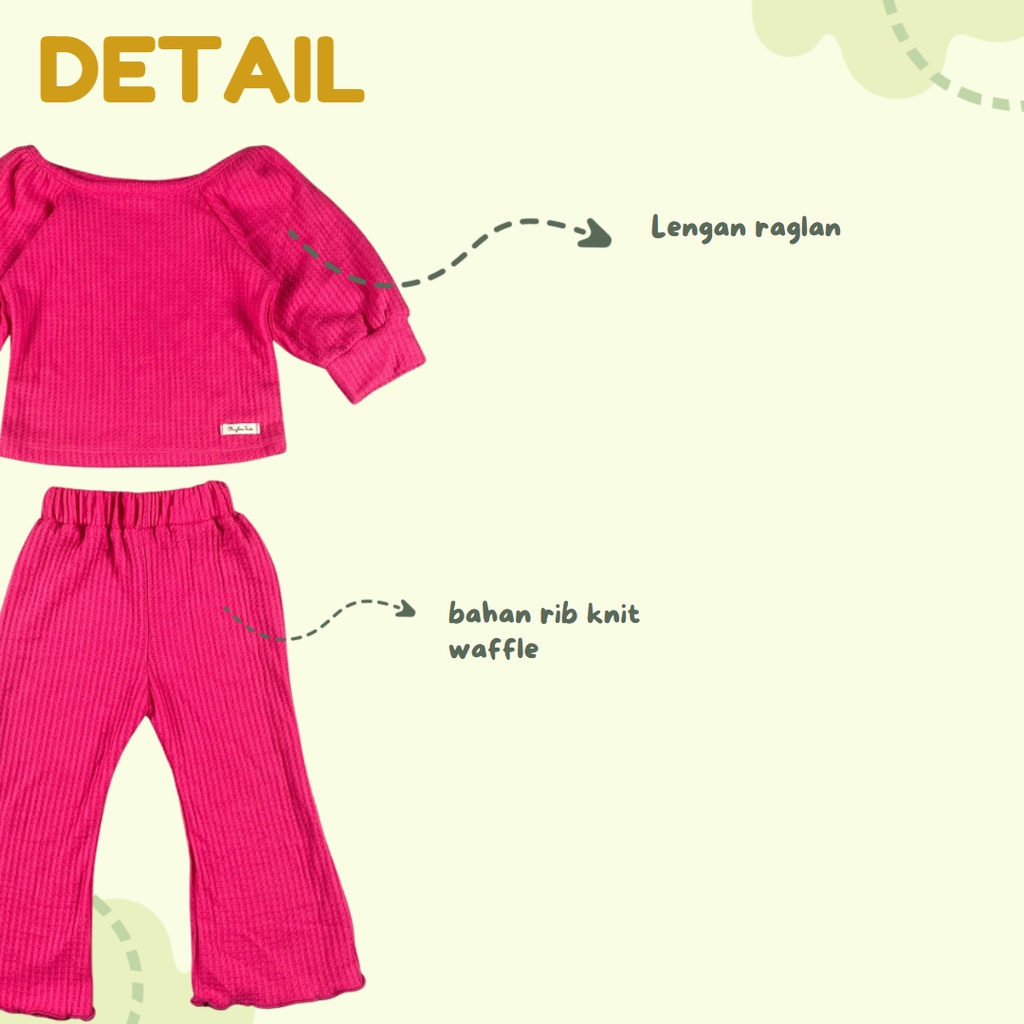 1-3THN SETELAN ANAK EVELIN ONESET ANAK PREREMPUAN by MYBEE V2