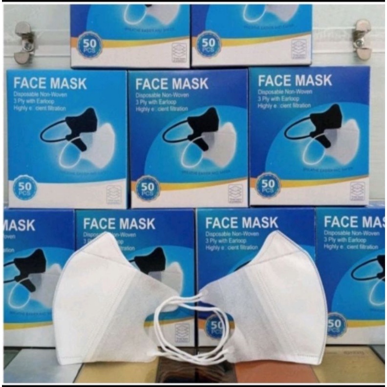 (BS) masker duckbil isi 50 pcs masker duckbil