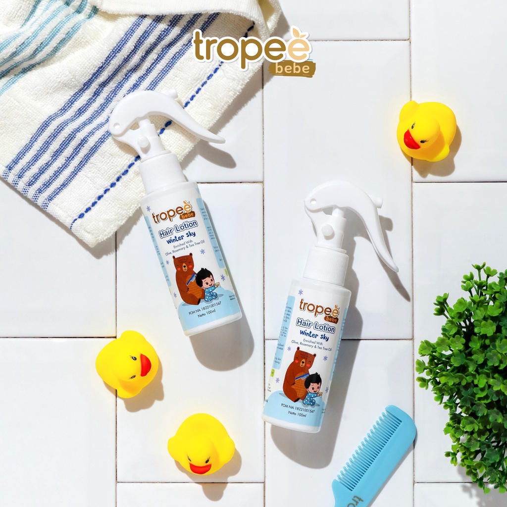 Tropee Bebe - Lotion Rambut ( Hair Lotion ) 100ml WINTER SKY