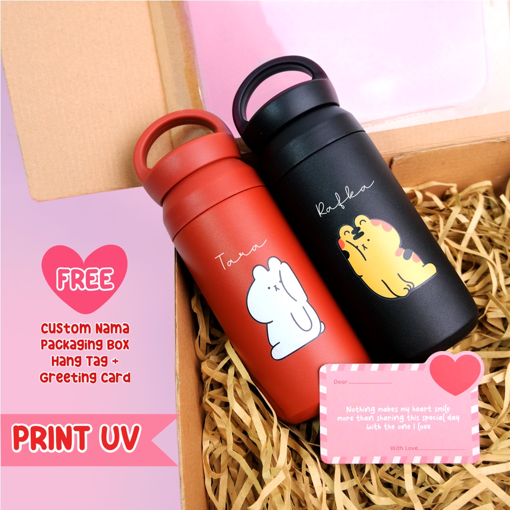 KADO VALENTINE / HAMPERS VALENTINE / GIFT BOX COUPLE / TERMOS TUMBLER HOOK