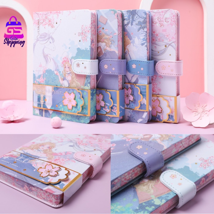 

MAGNETIC NOTEBOOK DIARY BFF UNICORN / JURNAL AGENDA BUKU TULIS - 1616