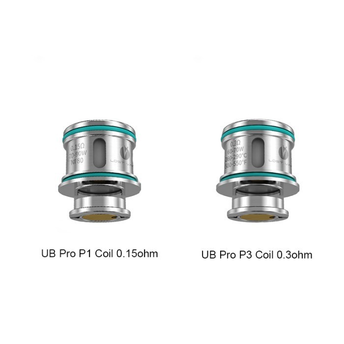 Coil Lost Vape Ursa - UB Pro Replacement 0.15 &amp; 0.3