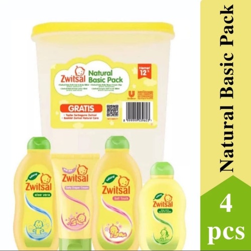 Zwitsal Natural Basic Pack / Paket Perawatan Bayi