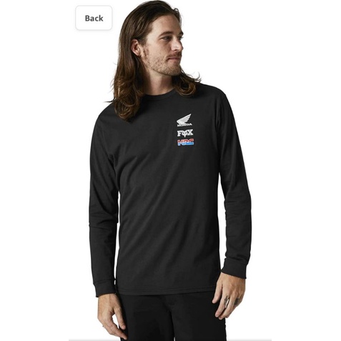KAOS MX LENGAN PANJANG FOX HONDA HRC