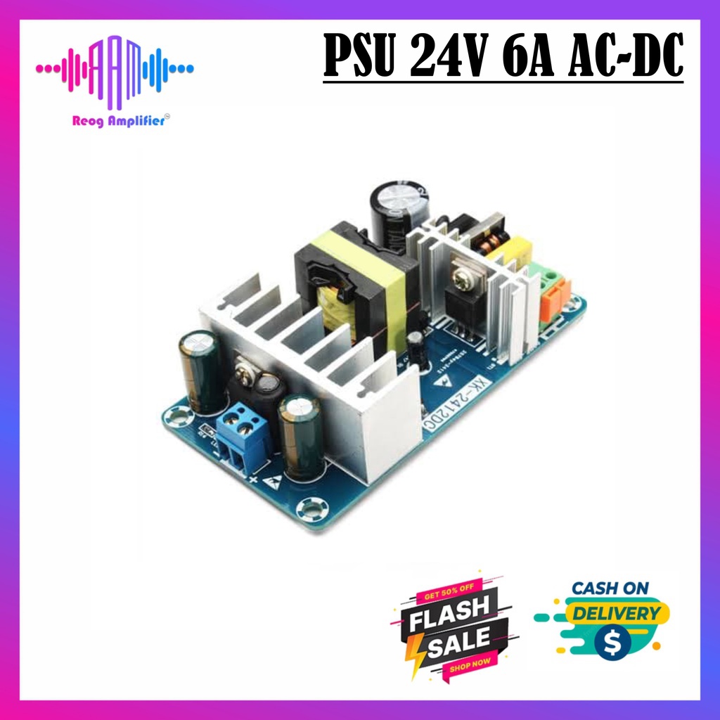 Module Modul Switching Power Supply SMPS PSU 24V 4A AC-DC AC - DC Adaptor Adapter PCB Board