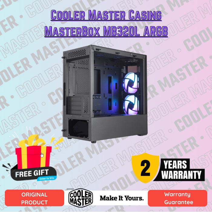 Cooler Master Casing MasterBox MB320L ARGB