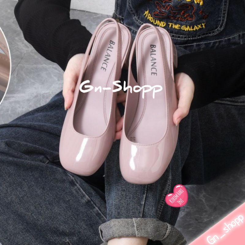 Sandal Sepatu Wanita Kekinian Import Jelly Balance 706-L