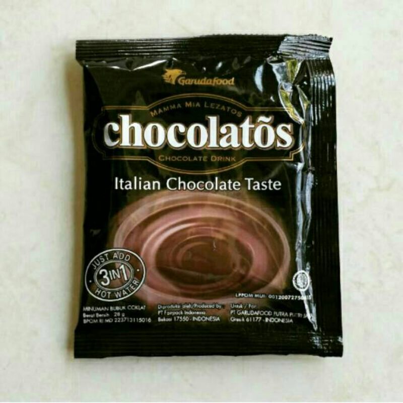 

Chocolatos drink italian renteng