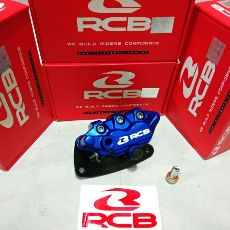 KALIPER RCB HONDA VARIO 110 - VARIO 125 - VARIO 150 - VARIO 160 SPACY GENIO ORIGINAL UDAH TERMASUK BREKET