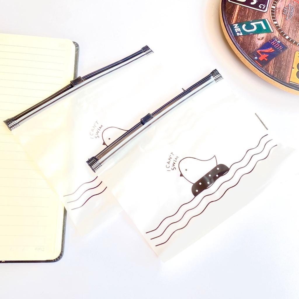 Kantong seal zipper tempat masker serbaguna