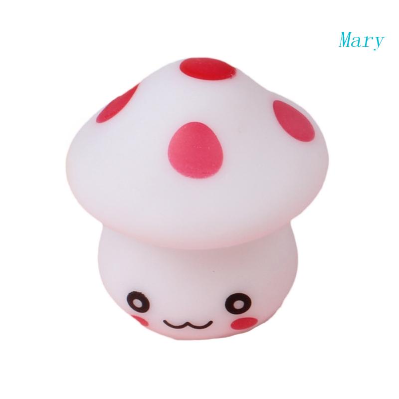 Mary Cute Mushroom Lamp Table Night Light Dekorasi Rumah Nursery Room Supply Kids Favor