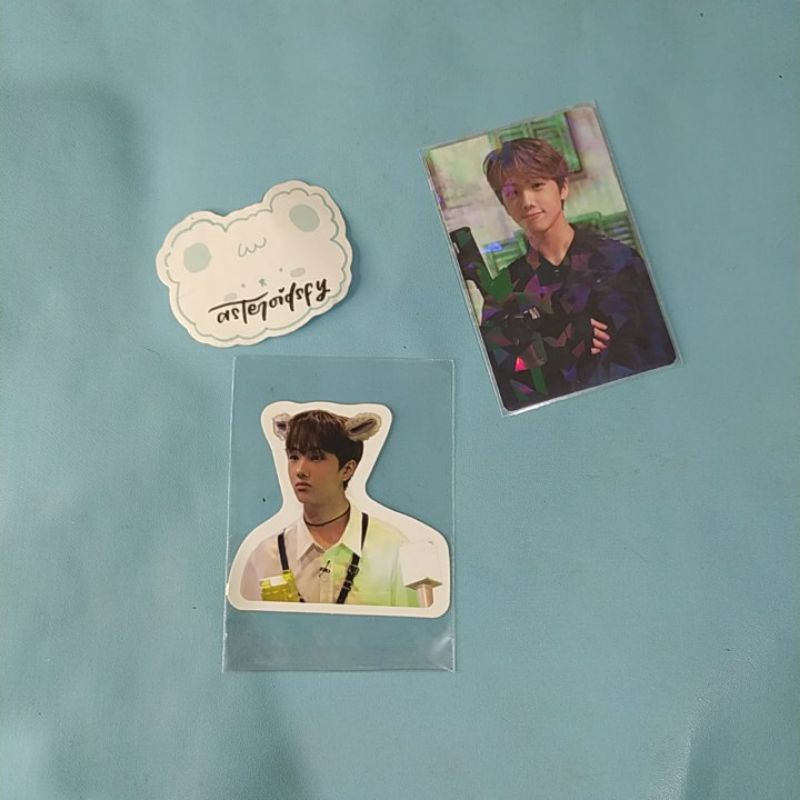 JISUNG PUFF POLICE STICKER SET PC PHOTOCARD OFFICIAL NCT DREAM