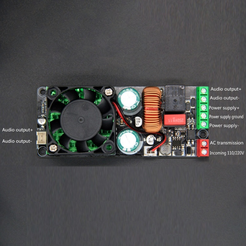 Zzz TDA7498E 2x200W Digital Dual Channel Stereo Amplifier Board AMP Class-D Untuk Modul Musik DC 36V 2channel