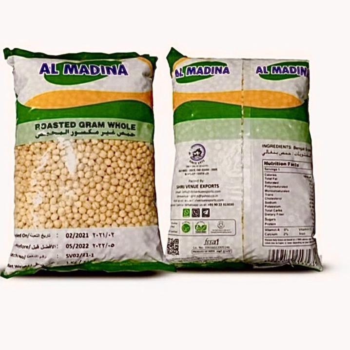 

TrxD8p3O Kacang Arab 1 Kg Original Al Madina Premium | Kacang Arab India | Kabuli | Chickpea Original