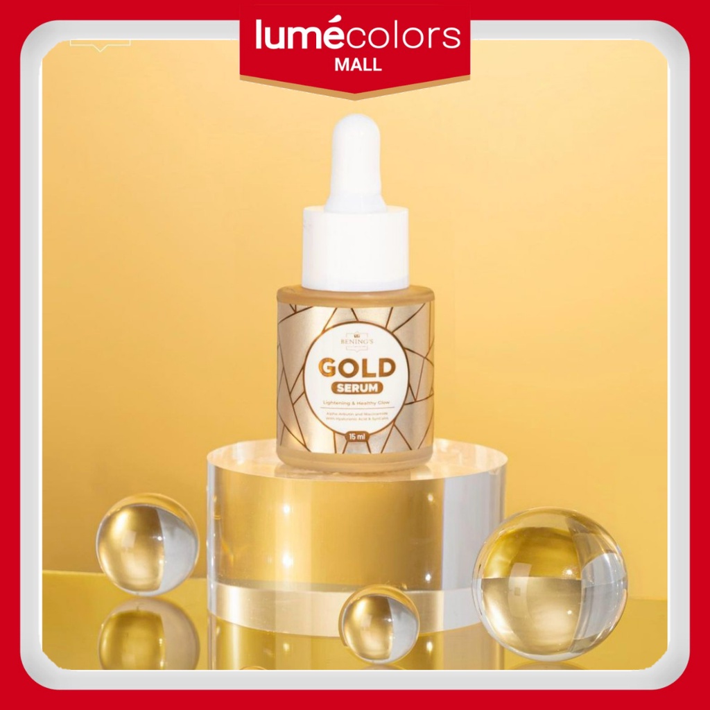 COD BPOM Benings Serum Gold Skinker Mencerahkan Dr Oky