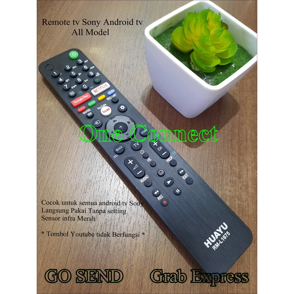 Remote tv Sony Smart android tv untuk RMF-TX500P & RMF-TX520P
