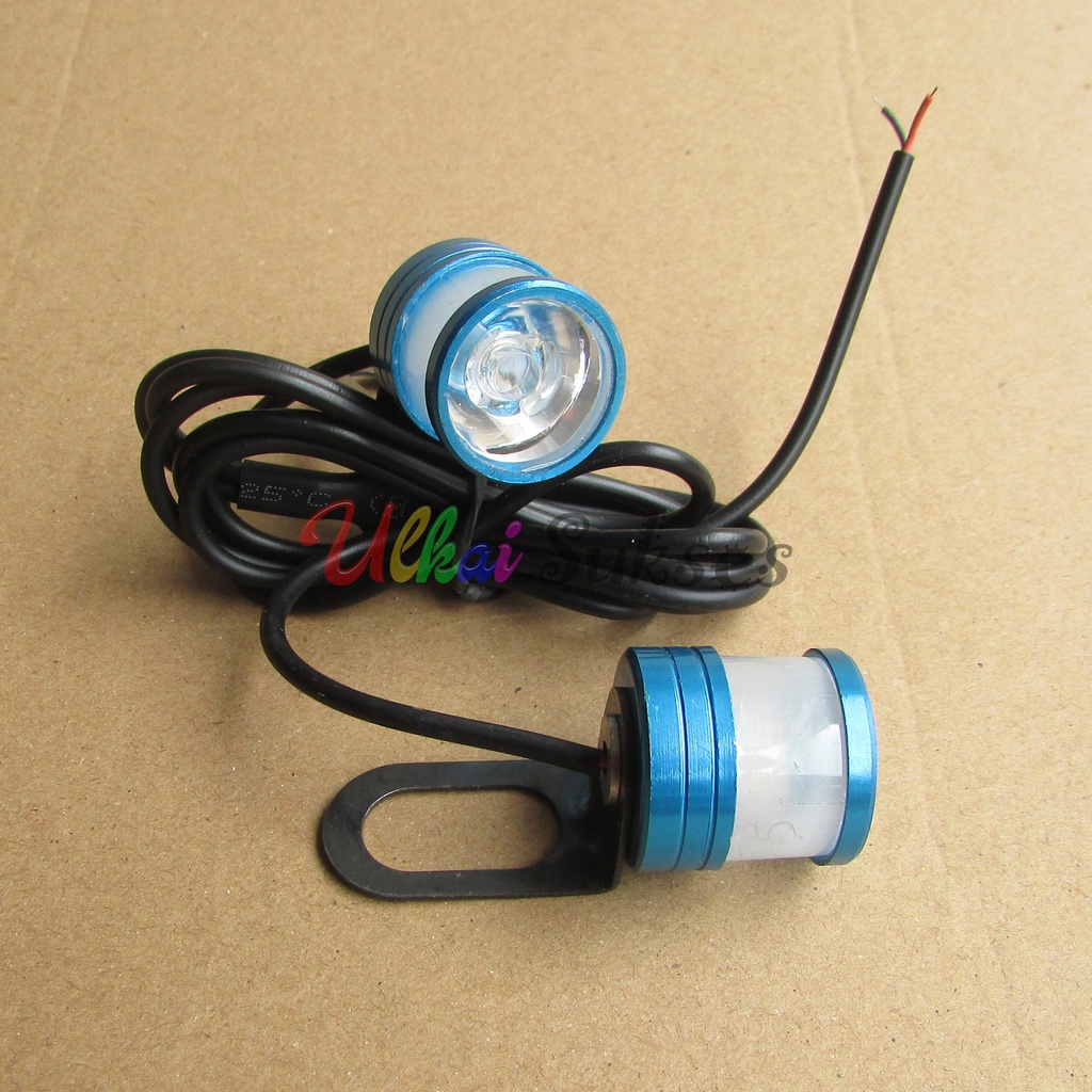 Lampu Stang l Plat Nomor Motor Dan Mobil LED Variasi Lampu Tambahan Eagle Eye Atau Mata Elang New Un